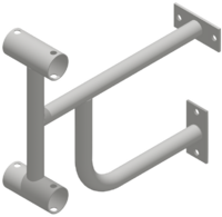 Кронштейн настенный (двухрядный) - fgospostavki.ru - Минусинск