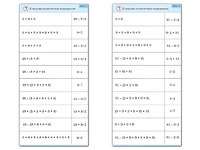 Комплект карточек (10) "Обучающий калейдоскоп. Умножение на 7, 8 и 9" - fgospostavki.ru - Минусинск