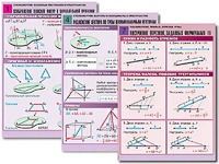 Комплект таблиц по всему курсу геометрии (100 таблиц, А1, полноцветные, ламинированные) - fgospostavki.ru - Минусинск