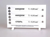 Прибор для демонстрации зависимости сопротивления проводника от его длины, сечения и материала - fgospostavki.ru - Минусинск