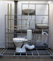 Учебный стенд «Система канализации многоквартирного дома» - fgospostavki.ru - Минусинск