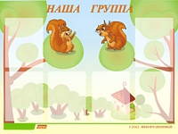 Стенд информационный для ДОУ "Наша группа" (80х110см, 6 карм., алюм. проф.) - fgospostavki.ru - Минусинск