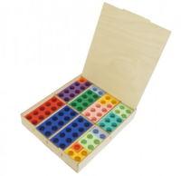 Нумирошка. Набор цветных пластиковых форм 80 шт. в коробке по методике Нумикон - fgospostavki.ru - Минусинск