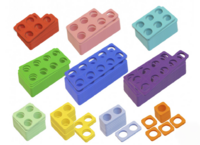 Нумирошка. Набор цветных пластиковых форм 100 шт. по методике Нумикон - fgospostavki.ru - Минусинск