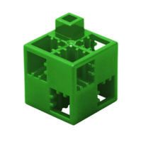 Кубик-основание зеленый 20х20 Artec - fgospostavki.ru - Минусинск