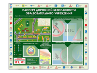 Стенд-уголок "Паспорт дорожной безопасности образовательного учреждения" - fgospostavki.ru - Минусинск