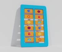 Игровая панель «Дорожные знаки»  - fgospostavki.ru - Минусинск