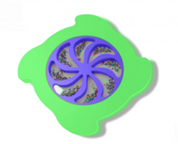 Тактильно-развивающая панель «Вращение радуги» - fgospostavki.ru - Минусинск