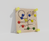 Тактильно-развивающая панель с лабиринтами - fgospostavki.ru - Минусинск