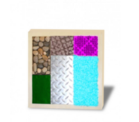 Тактильно-развивающая панель с разными текстурами - fgospostavki.ru - Минусинск