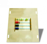 Тактильно-развивающая панель «Цветные счеты» - fgospostavki.ru - Минусинск