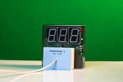 Датчик температуры с независимой индикацией (термометр демонстрационный) - fgospostavki.ru - Минусинск