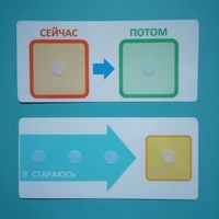 Двусторонний планшет "Сейчас - потом" - fgospostavki.ru - Минусинск
