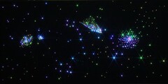 Настенный фиброоптический ковер "Млечный путь" 150х150, 450 точек - fgospostavki.ru - Минусинск