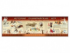Настенное полотно "История Олимпийских игр" - fgospostavki.ru - Минусинск