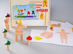 Игровой набор Фребеля "Конструктор деревянный без соединений-3" (Серия "Эксперимент") - fgospostavki.ru - Минусинск