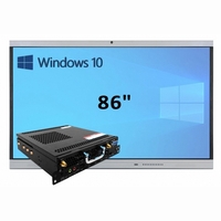 Интерактивная панель 86" (встроенный ПК Win10, Intel i5) - fgospostavki.ru - Минусинск