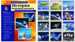 Демонстрационные картинки "История освоения космоса" - fgospostavki.ru - Минусинск