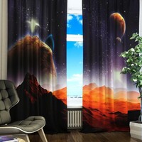 Комплект светонепроницаемых штор "Марсианская одиссея" - fgospostavki.ru - Минусинск