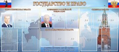 Стенд "Государство и право" - fgospostavki.ru - Минусинск