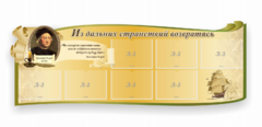 Стенд резной "Из дальних странствий возвратясь" - fgospostavki.ru - Минусинск