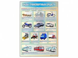 Стенд "Виды транспортных средств" - fgospostavki.ru - Минусинск