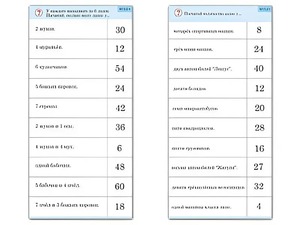 Комплект карточек (10)  "Обучающий калейдоскоп. Умножение на 3, 4 и 6" - fgospostavki.ru - Минусинск