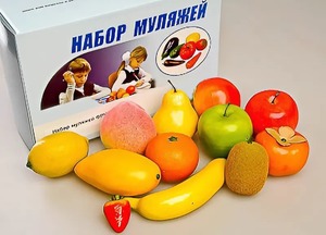 Набор муляжей фруктов - fgospostavki.ru - Минусинск