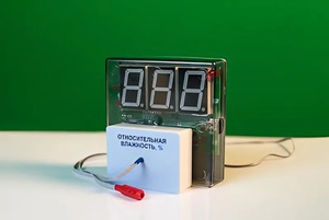 Датчик влажности воздуха с независимой индикацией (гигрометр демонстрационный) - fgospostavki.ru - Минусинск