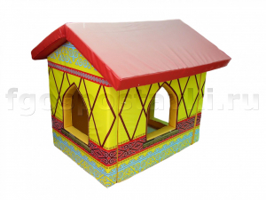 Домик игровой "Узор" с рисунком (трансформируется в маты) - fgospostavki.ru - Минусинск