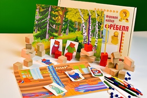 Игровой набор Фребеля "Три медведя" (серия "Сказочный мир". Выпуск 2) - fgospostavki.ru - Минусинск