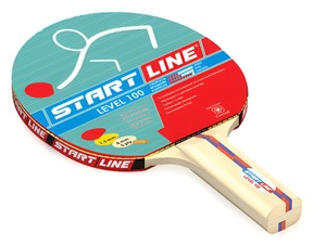 Ракетка для настольного тенниса start line level 100 прямая control - fgospostavki.ru - Минусинск