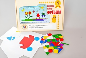 Игровой набор Фребеля "Конструктор плоскостной-1" (Серия "Эксперимент") - fgospostavki.ru - Минусинск