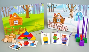 Игровой набор Фребеля "Заюшкина избушка" (серия "Сказочный мир". Выпуск 1) - fgospostavki.ru - Минусинск