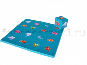 Игровой мат "Море" с кубиком - fgospostavki.ru - Минусинск