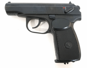 Массогабаритный лазерный макет пистолет Макарова ПМ со встроенным лазерным модулем и аккумуляторной батареей - fgospostavki.ru - Минусинск