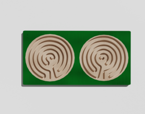 Межполушарная доска №10 зеленая - fgospostavki.ru - Минусинск