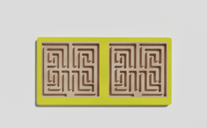 Межполушарная доска №13 желтая - fgospostavki.ru - Минусинск