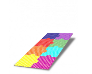 Настенная панель «Разноцветные пазлы» - fgospostavki.ru - Минусинск