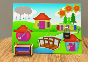 Тематическая настенная панель «Кто где живет» - fgospostavki.ru - Минусинск