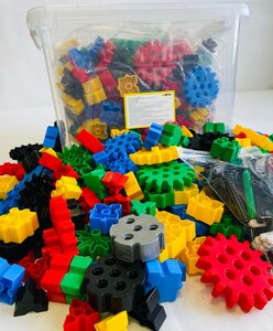 Конструктор Шестеренки (STEM Junior) 300 деталей  - fgospostavki.ru - Минусинск