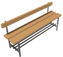 Скамья для раздевалок со спинкой (1,5 метра) - fgospostavki.ru - Минусинск