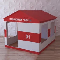 Детский игровой домик «Пожарная служба» - fgospostavki.ru - Минусинск