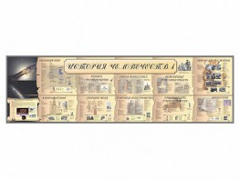 Настенное полотно "История человечества" (10000 х 3000 мм) - fgospostavki.ru - Минусинск