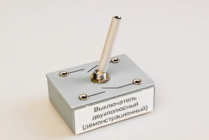 Выключатель двухполюсный (демонстрационный) - fgospostavki.ru - Минусинск