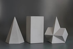 Набор гипсовых геометрических тел (15 штук) - fgospostavki.ru - Минусинск