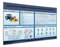 Электрифицированный светодинамический стенд «Комплектование машинно-тракторных агрегатов» - fgospostavki.ru - Минусинск