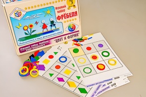 Игровой набор Фребеля "Цвет и форма" (серия "Эксперимент") - fgospostavki.ru - Минусинск