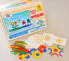 Игровой набор Фребеля "Узоры. Дымковская игрушка" (серия "Красота вокруг нас") - fgospostavki.ru - Минусинск