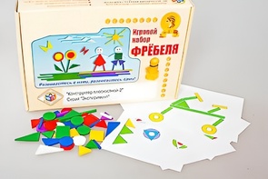 Игровой набор Фребеля "Конструктор плоскостной-2" (Серия "Эксперимент") - fgospostavki.ru - Минусинск